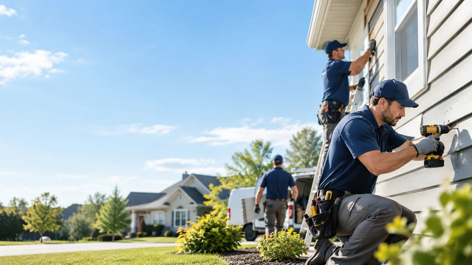 Siding Inspection in Welling, OK